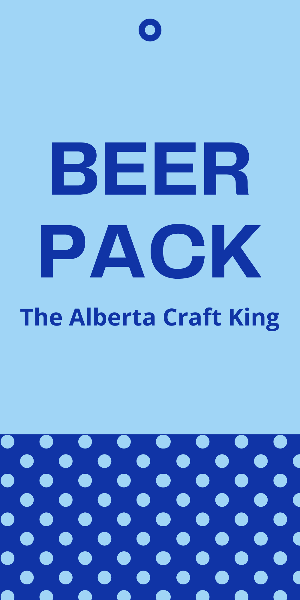 Beer Pack Tag