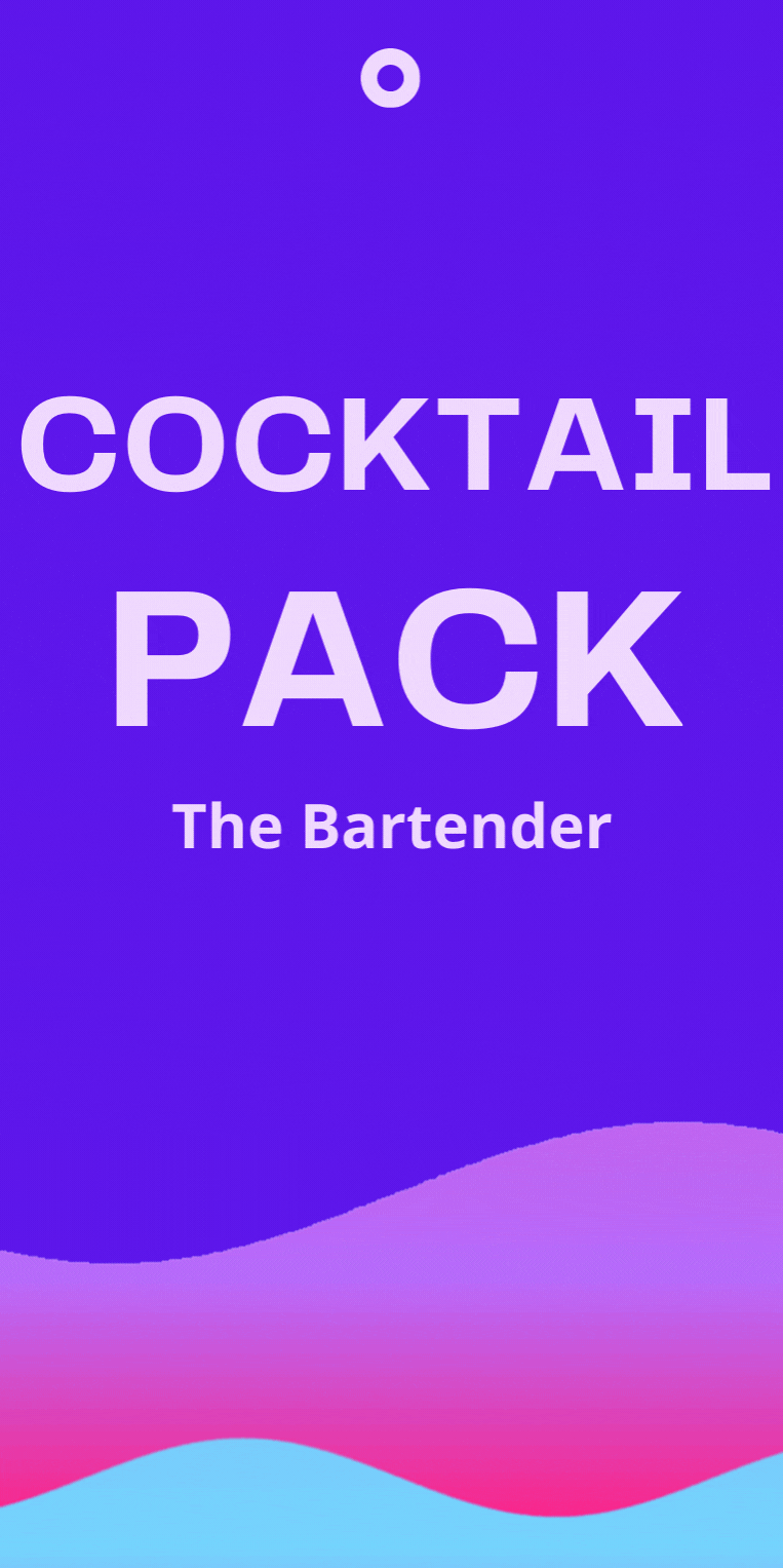 Cocktail Pack Tag